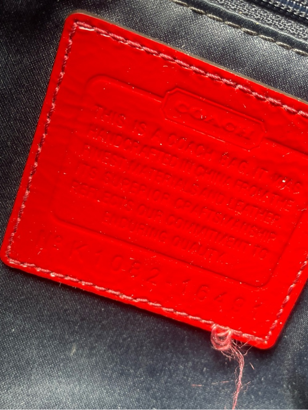 Coach Poppy RARE Flower Applique Patent Leather Bucket Bag - Picture 3 of 14